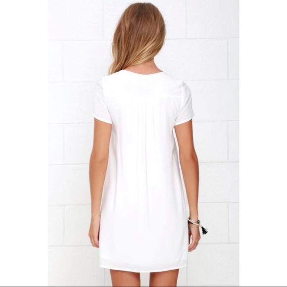 Lulu’s Down in Kokomo Embroidered Shift Dress NWT - Picture 6 of 7